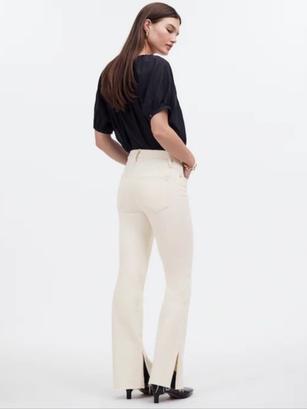 NWT Madewell Kick Out Full-Length Jeans in Vintage Canvas